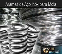 Arames de Aço Inox Para Molas