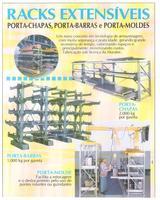 Prateleira racks extensiveis