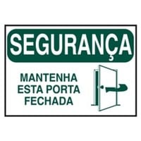 Placa de sinalização