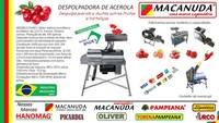 POLPA DE ACEROLA, MÁQUINAS DESPOLPADORAS MACANUDA