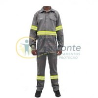 Uniforme Eletricista NR10 Risco 1 e 2 c/ Faixa Ref