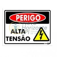 Placa Perigo Alta Tensão NR10 ABNT NBR 13434-1:200