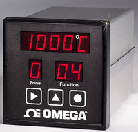 CN616: Controladores de Temperatura de 6-Faixas para Montagem 1/4 DIN com Comunicação RS-232 e Software de Configuração Gratuito