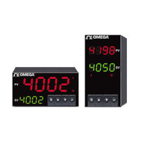 CNI8DH_CNI8DV: Controladores PID de Temperatura, Processo e Deformação de Tela Dupla para Montagem 1/8 DIN
