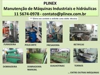 MANUTENÇÃO DE MÁQUINAS INDUSTRIAIS E HIDRÁULICAS 