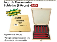 Jogo de Ferramentas Soldadas 8 peças