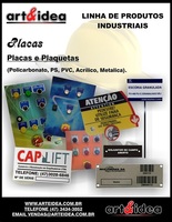 Placas e Plaquetas de Maquinas