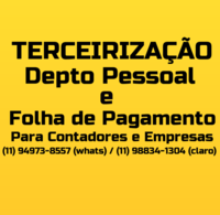 Terceirização de FOLHA DE PAGAMENTO para contadore