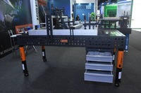 Mesa de solda modular 1x1m até 4x2m nitretada