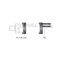 COMPONENTE P/CABEÇOTE MICROMÉTRICO PSP25 -Ø 5 ~ 35