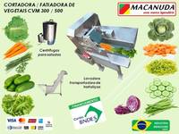 MÁQUINA INDUSTRIAL QUE CORTA VEGETAIS MACANUDA