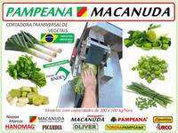 PAMPEANA MACANUDA A MÁQUINA DE FATIAR ALHO-PORÓ