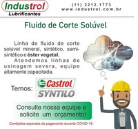 Fluido de Corte Solúvel - BASE VEGETAL