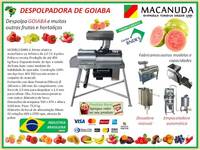 MÁQUINA DESPOLPADORA DE GOIABA MACANUDA