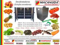 DESIDRATADOR DE FRUTAS INDUSTRIAL MACANUDA