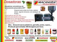 DOSADORA INDUSTRIAL PARA MELADO DE CANA MACANUDA