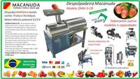 MACANUDA MÁQUINA INDUSTRIAL PRA DESPOLPAR MANGA