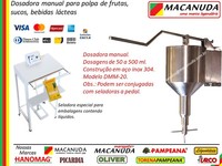 DOSADOR MANUAL PROFISSIONAL PARA POLPA DE FRUTAS 