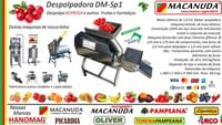 FAZER POLPA DE ACEROLA, MÁQUINAS INOX MACANUDA