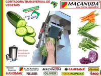 MÁQUINA MACANUDA INDUSTRIAL PARA FATIAR PEPINO