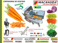 MÁQUINA INDUSTRIAL MACANUDA PARA FATIAR CENOURAS