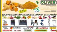 FÁBRICA FARINHA DE AÇAFRÃO MOINHOS OLIVER BY MACAN