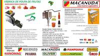 MINI FÁBRICA DE POLPA DE FRUTAS MÁQUINAS MACANUDA