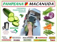 PAMPEANA MACANUDA A MÁQUINA INDUSTRIAL DE CORTAR PEPINO