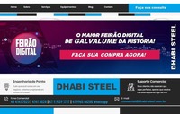 Aço Dhabi Steel nossa missão é enviar galvalume para todo o Brasil