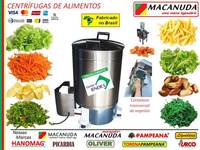 SECAGEM DE ALIMENTOS POR CENTRIFUGAÇÃO, CENTRÍFUGA MACANUDA