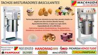 TACHOS ELÉTRICOS BASCULANTES PARA CONFEITARIAS