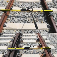 Digital Portable Railrold Rolling Track Geometry Measuring Gauge