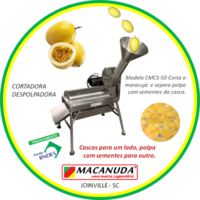 PRODUÇÃO DE SUCO E POLPA DE MARACUJÁ | MÁQUINAS MACANUDA