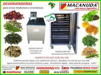 DESIDRATADOR DE ERVAS AROMÁTICAS - FÁBRICA DE MÁQUINAS MACANUDA