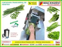 MÁQUINA FATIADORA PROFISSIONAL DE TEMPERO VERDE MACANUDA