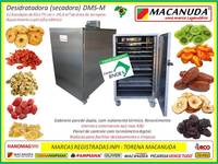 DESIDRATADORA DE FRUTAS PROFISSIONAL GABINETE INOX MACANUDA