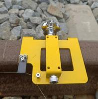 Rail Curve measuring set 100 m magnetic rail versine measuring tool