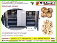 MÁQUINA PROFISSIONAL INOX DE DESIDRATAR COGUMELOS, TORENA MACANUDA