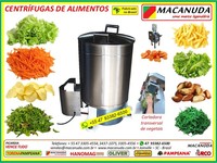 CENTRÍFUGA PARA SALADAS INDUSTRIAL NO MERCADO BRASILEIRO, MR MACANUDA