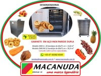 DESIDRATADORA INDUSTRIAL DE ALIMENTOS VENDAS EM TODO O BRASIL