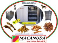 DESIDRATAR PETISCOS PARA CUSCOS, EQUIPAMENTOS PROFISSIONAIS MACANUDA 