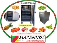 DESIDRATADORA INDUSTRIAL ELÉTRICA DE FRUTAS VENDAS EM SANTA CATARINA