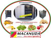 CÚRCUMA DESIDRATADA, MÁQUINAS AÇO INOX MACANUDA