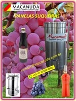 FAZER SUCO DE UVA, EQUIPAMENTOS MACANUDA