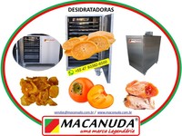 EQUIPAMENTOS PROFISSIONAIS PARA DESIDRATAR CAQUI - MACANUDA