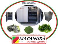 DESIDRATADOR DE ALGAS MARINHAS, GABINETE AÇO INOX - MACANUDA