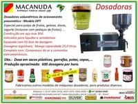 DOSADORA INDUSTRIAL PARA CREME DE AMENDOIM MACANUDA