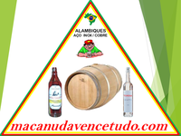 INDÚSTRIA DE CACHAÇA | ALAMBIQUE DE COBRE E AÇO INOX MACANUDA