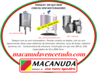 MACANUDA, A MARCA! TANQUES PULMÃO VENDAS EM CONCÓRDIA SC