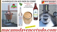 MACANUDA, A MARCA | ALAMBIQUE DE COBRE / AÇO INOX EM CONCÓRDIA SC